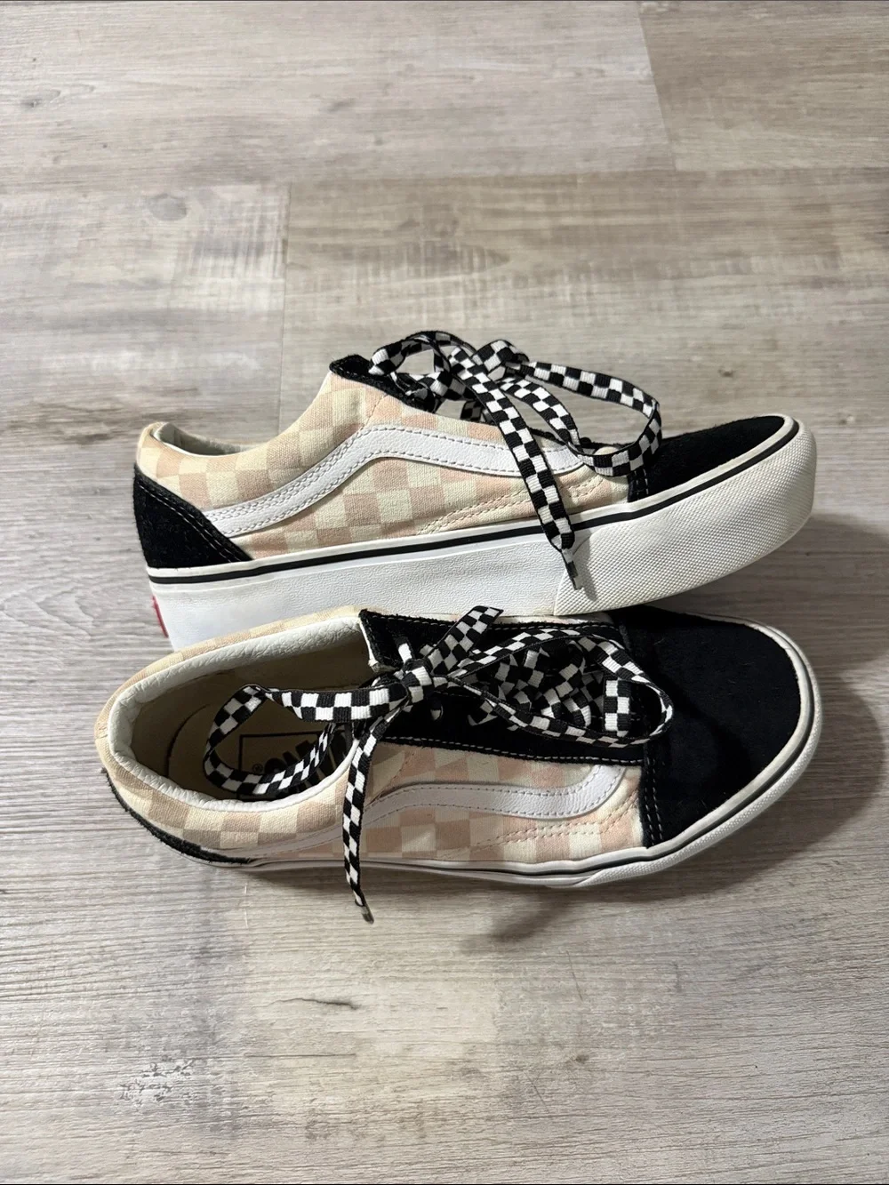 Unisex Checkered Vans shoes